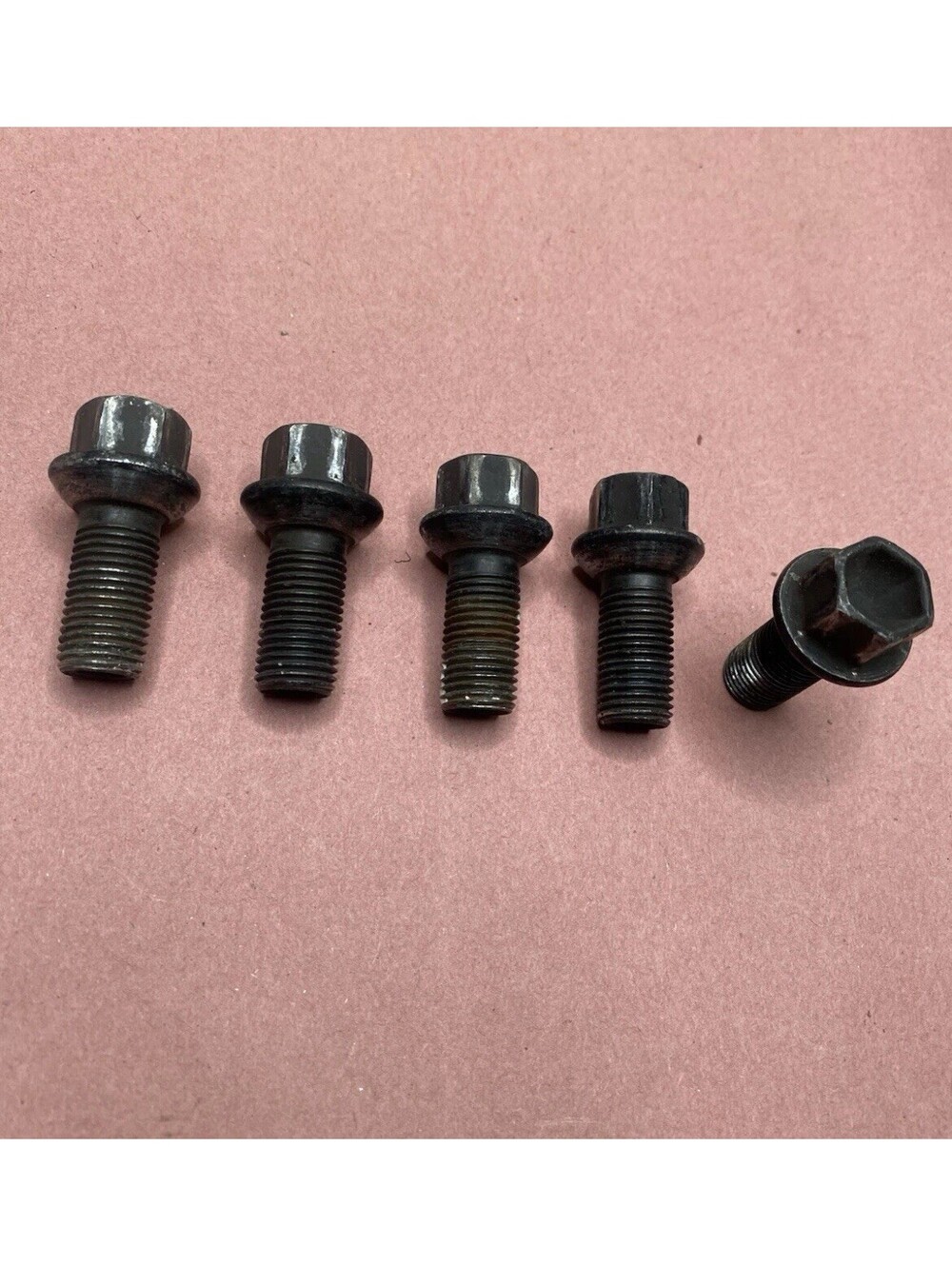 🟢5X 2012-2024 Mercedes-Benz A C E GLA CLS SL Wheel Lug Nuts Bolts OEM